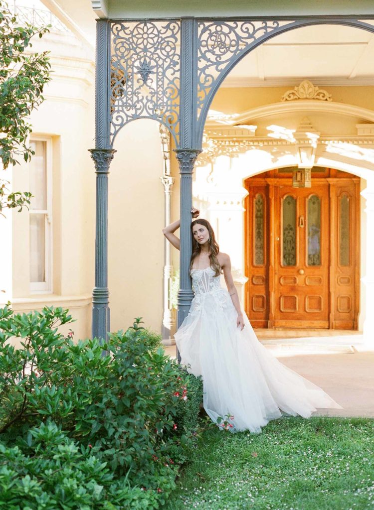 bridal portraits at southern highlands mansion