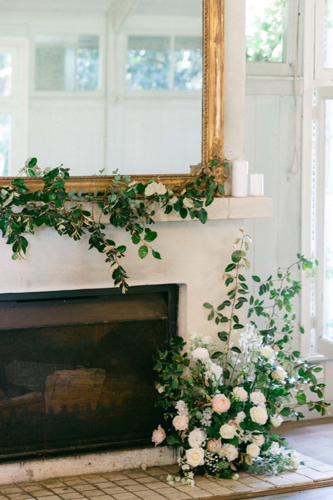 Reception space at Somerley House